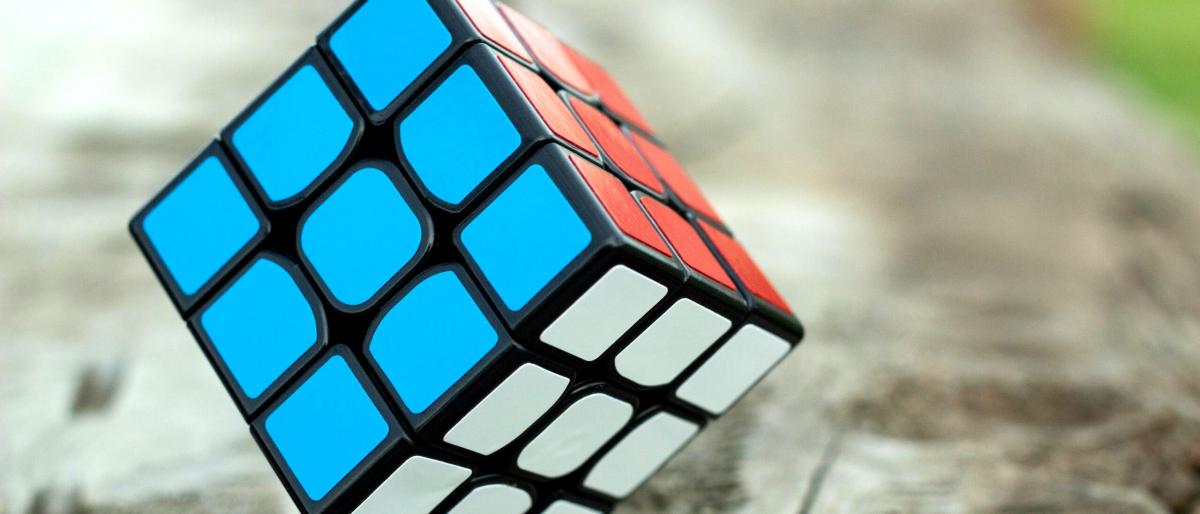 red-white-blue-rubiks-cube